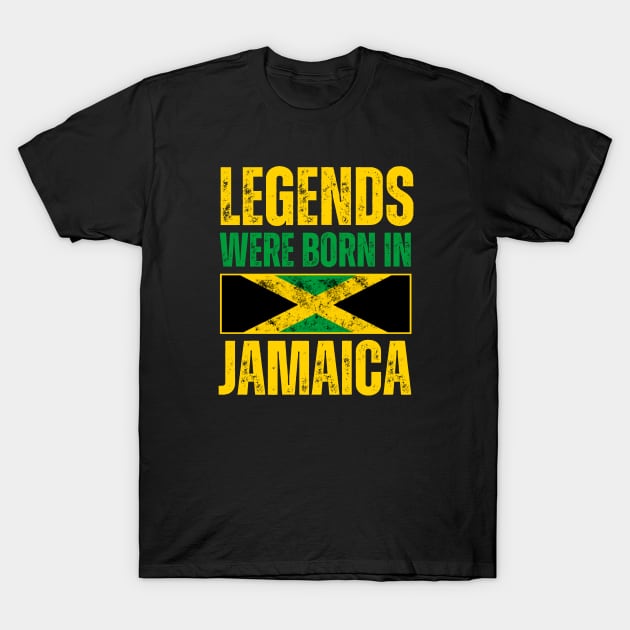 Jamaican T-Shirt by footballomatic